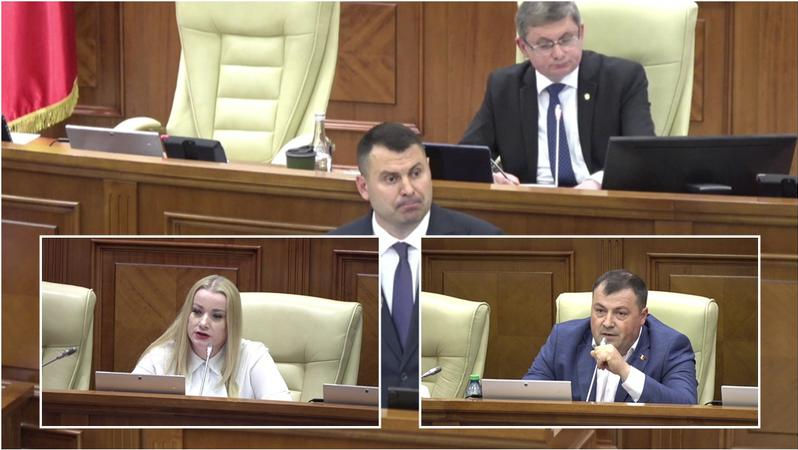Parlamentul, scena unui nou conflict: Verșinin și Costiuc, sancționați de Grosu