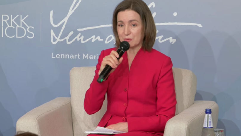 Maia Sandu, la Tallinn: Nu suntem prea mici pentru a conta