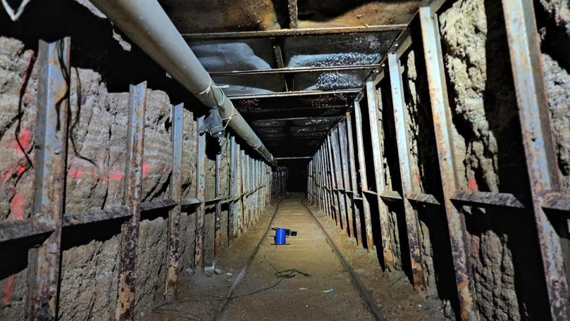 Tunel imens al cartelurilor de droguri, descoperit între Mexic și SUA