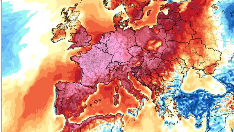 Un dom de căldură acoperă Europa: Temperaturile vor ajunge și la 43 de grade