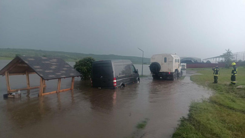 Chișinău, Strășeni și Ialoveni, cele mai afectate de ploi: Situația, monitorizată non-stop