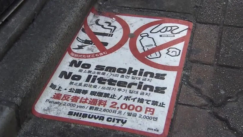 Tokyo introduce amenzi pentru cei care aruncă gunoaie pe stradă