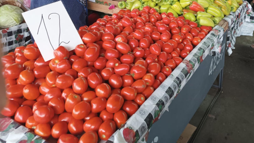 Roșiile de import domină piața din R. Moldova. Agricultorii autohtoni, în impas