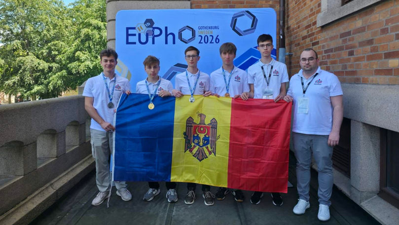 R. Moldova a obținut aur, argint și bronz la Olimpiada Europeană de Fizică