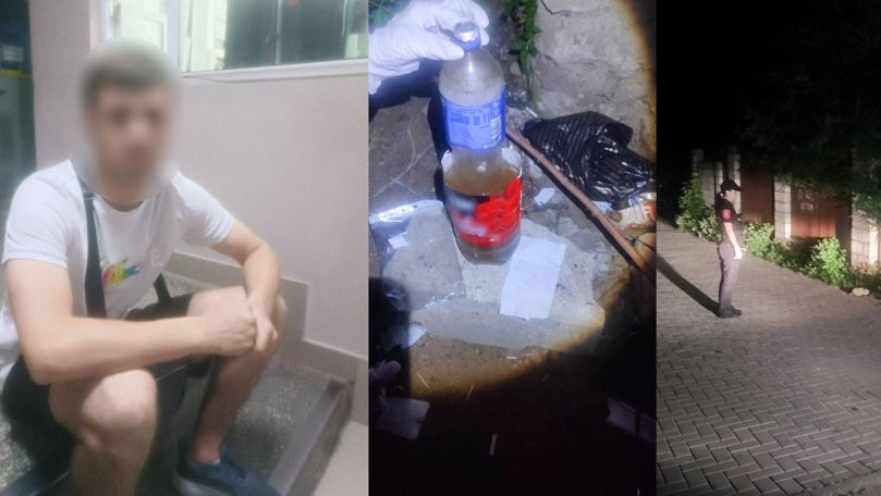 Trei tineri, surprinși consumând substanțe suspecte într-o clădire abandonată din Comrat