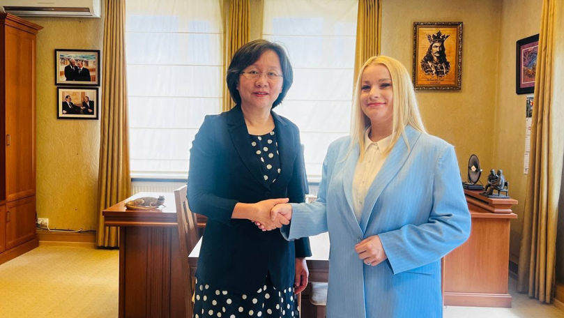 Diana Caraman a discutat cu ambasadorul Chinei în Moldova despre cooperarea celor două țări