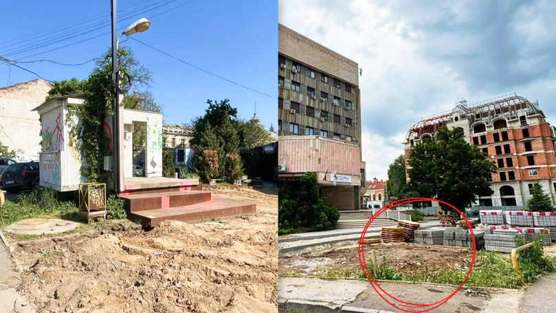 Apartamentul deschis, un spațiu cultural din Chișinău, a fost demolat fără explicații