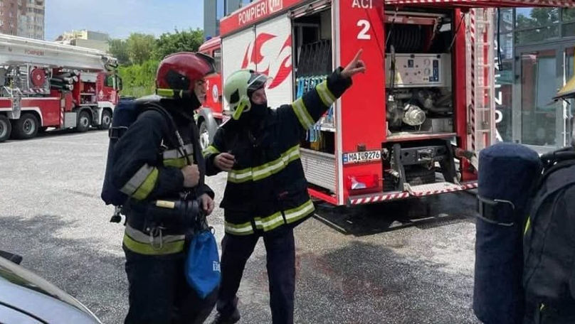 Incident la Spitalul din Ștefan Vodă: Un bărbat, salvat după ce a urcat pe un cablu