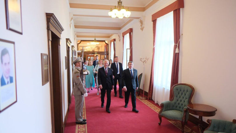 Cooperarea dintre Moldova și Cehia, discutată de Igor Grosu cu oficiali din Praga