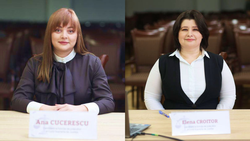 Ana Cucerescu și Elena Croitor, propuse pentru funcțiile de judecător la CSJ