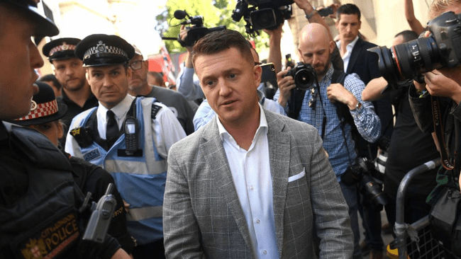 Marea Britanie: Activistul Tommy Robinson, reținut în baza legilor antiterorism