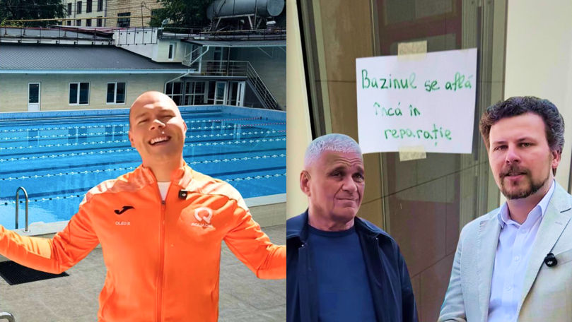 Bazinul USM, folosit înainte de deschidere. Autoritățile anunță verificări