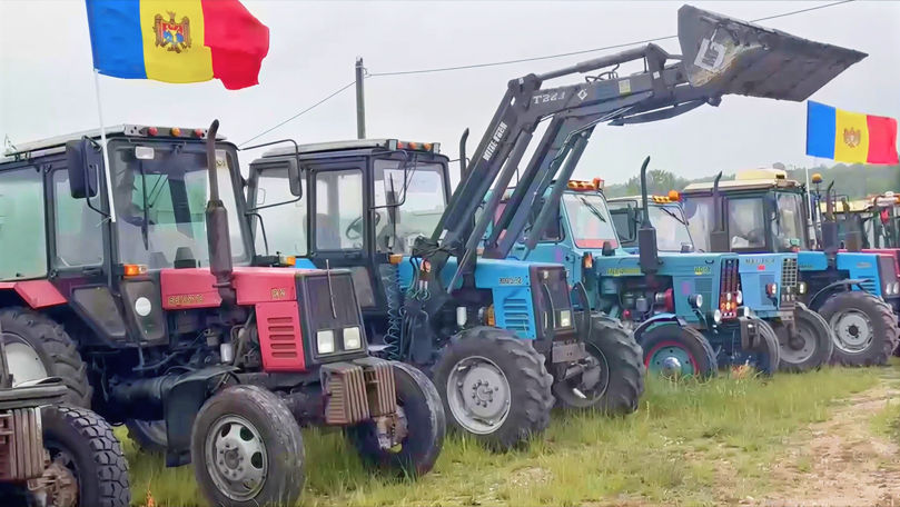 Agricultorii din Fălești au ieșit la protest: Nu încercați să testați răbdarea fermierilor