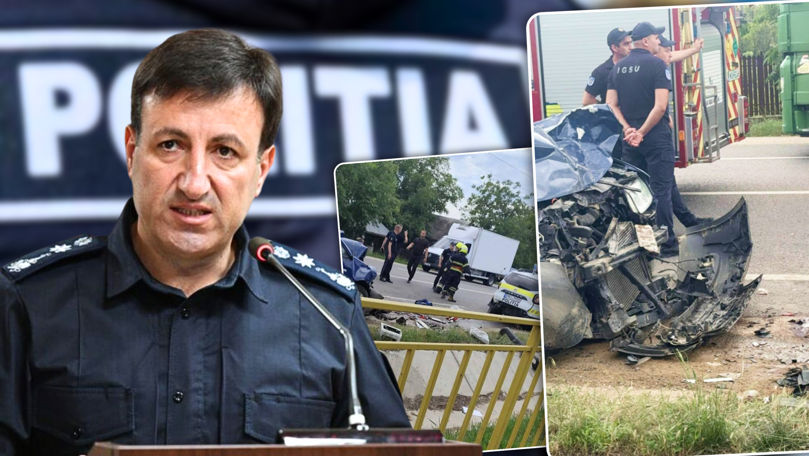 Șeful IGP: Șoferul care a lovit cei doi polițiști la Sângerei ar fi adormit la volan
