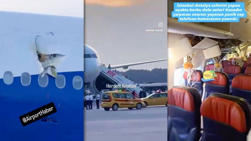 Un avion cu 267 de persoane la bord a lovit o antenă radar pe aeroportul din Antalya
