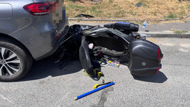 Accident grav în Chișinău: Un motociclist și-a pierdut viața