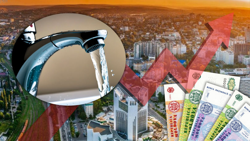 Apa și canalizarea s-ar putea scumpi în Chișinău. Ce tarife propune ANRE