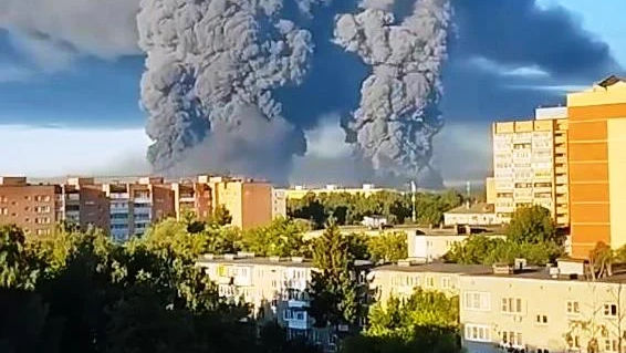 Depozitul Wildberries din Sankt Petersburg, lovit de drone