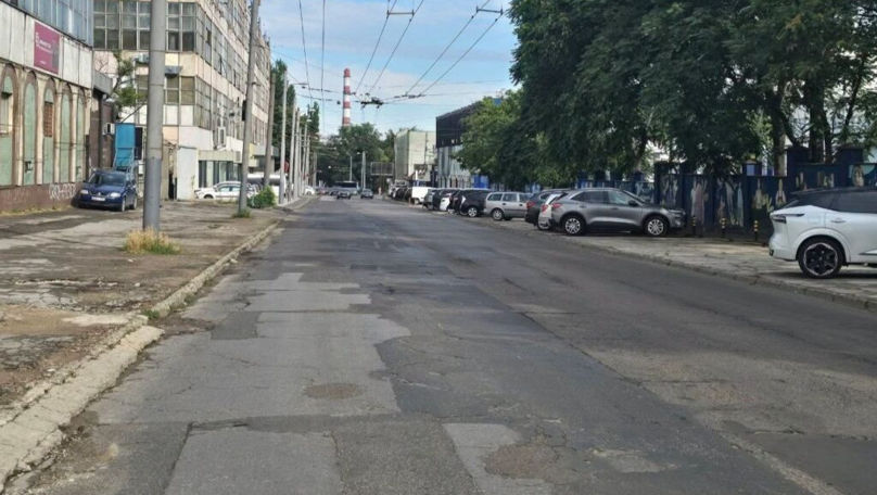 Trafic restricționat pe strada Mitropolit Dosoftei din Chișinău din cauza lucrărilor