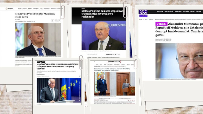 Presa externă: Demisia premierului, între „surpriză” și criză politică