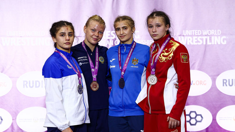 Mădălina Prisăcari a cucerit bronzul la Campionatul European de lupte