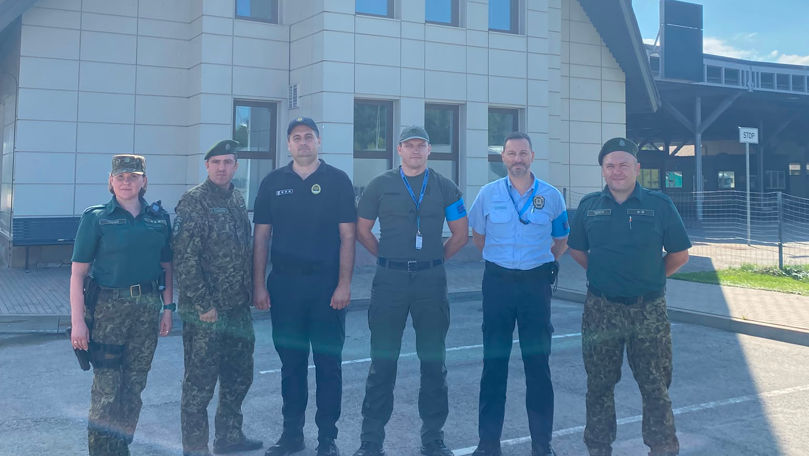 Un polițist de frontieră din Moldova, instruit în Letonia prin programul FRONTEX