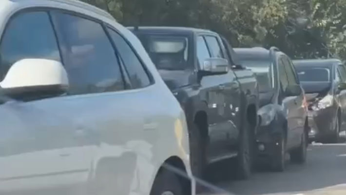 Accident în lanț în Capitală: Polițiștii au intervenit la fața locului