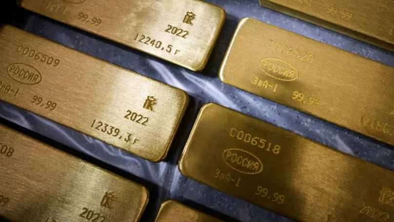 Rusia a vândut 43,5 tone de aur în șase luni pentru a acoperi deficitul bugetar
