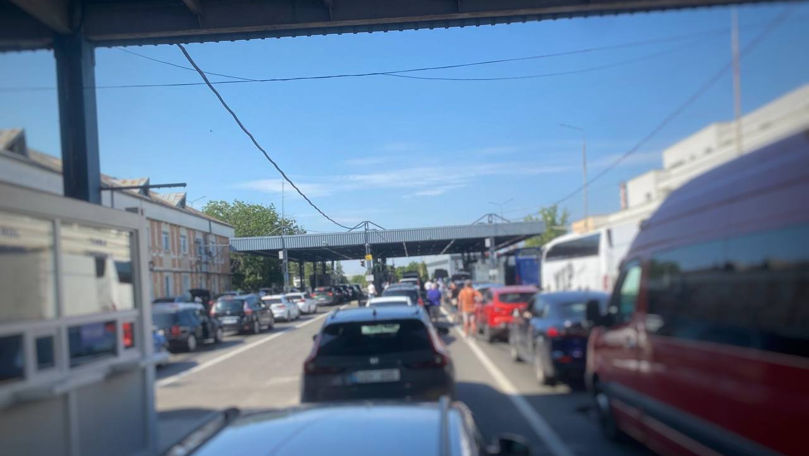 Atenție, călători: Trafic intens la PVFI Leușeni, pe sensul de ieșire din Moldova