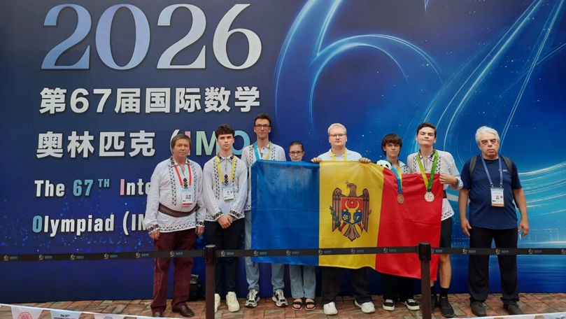 Cinci distincții pentru Moldova la Olimpiada internațională de matematică din China