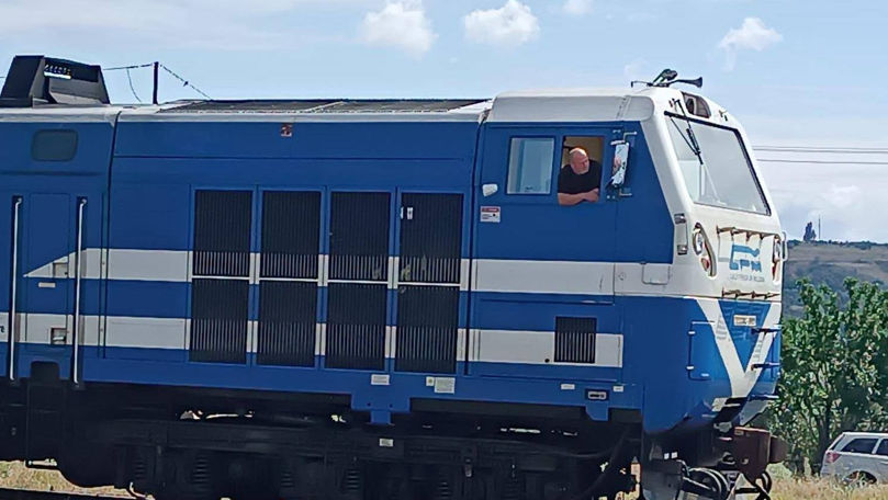Premieră la CFM: Primul tren de marfă operat de un singur mecanic, pus în circulație