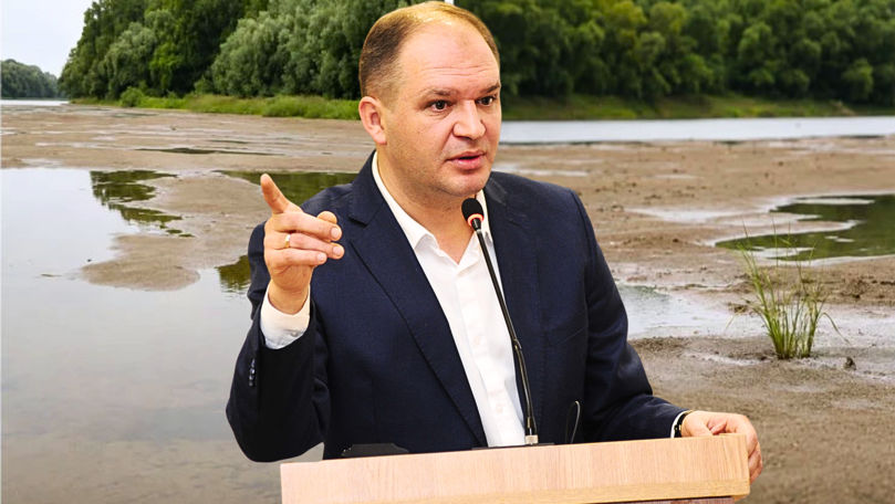 Ceban, despre imaginile cu nivelul scăzut al Nistrului: Fake și manipulare