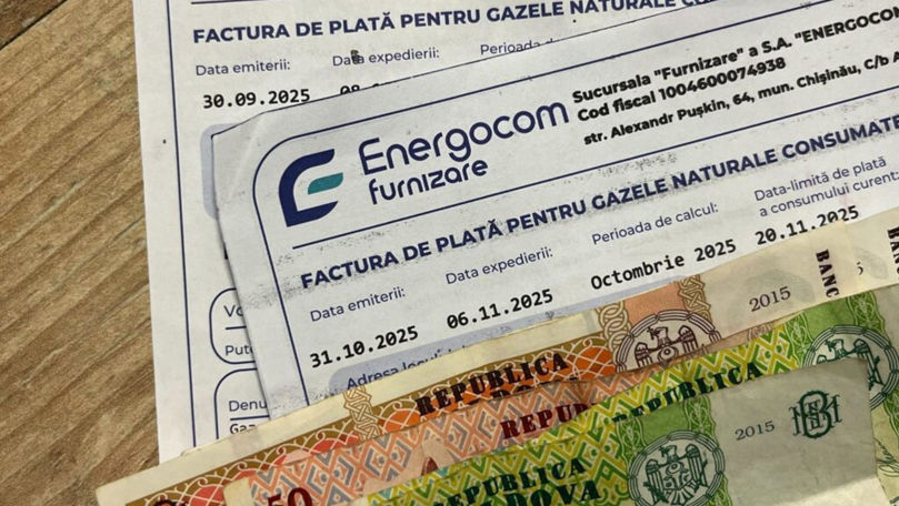 Facturile la gaze pentru luna iunie întârzie. Energocom explică când vor fi emise