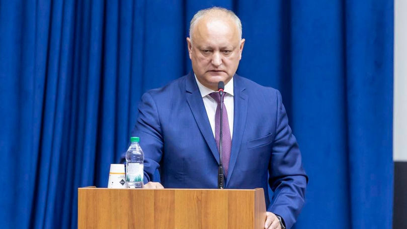 Dodon, despre migranți: Riscăm să rămânem cu un pământ moldovenesc fără moldoveni