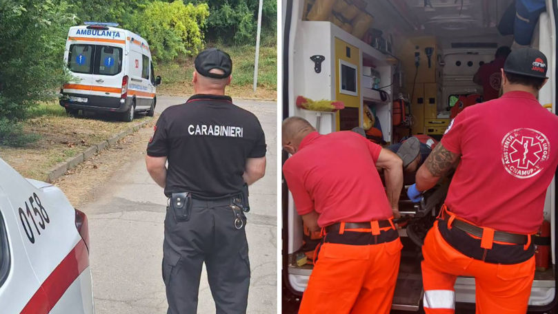 Ungheni: Carabinierii au acordat ajutor unui bărbat găsit inconștient pe o stradă