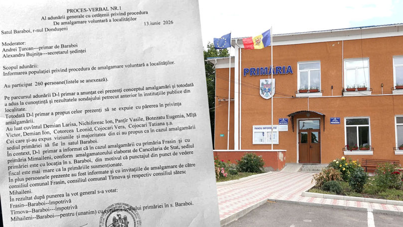 Amalgamarea dezbină satul Baraboi: Oamenii acuză că nu le-a fost respectată voința