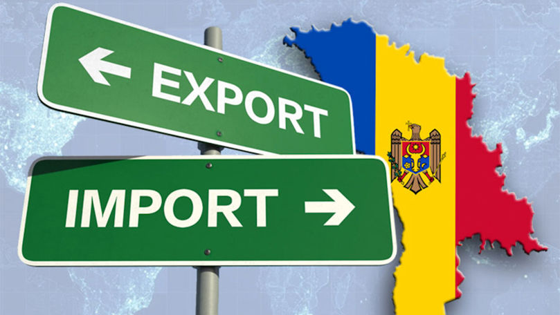 Moldova importă de trei ori mai mult decât exportă. Deficitul comercial se adâncește