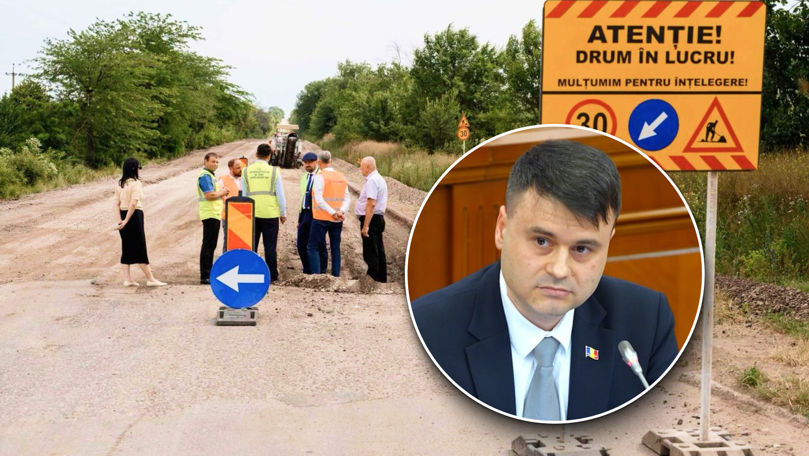 Reabilitarea unui drum din Florești, amânată până în 2027. Un deputat cere explicații