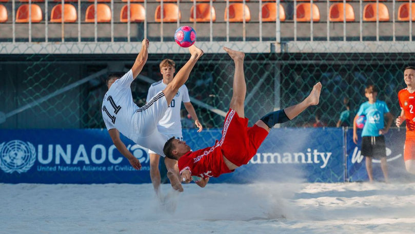 Naționala Moldovei de fotbal pe plajă s-a calificat în Superfinala EBSL