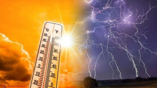 Meteo 7 august 2026: Ploi cu fulgere și temperaturi caniculare în țară