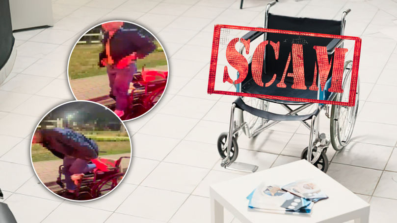 „Minune” în fața polițiștilor: Un bărbat, amendat pentru că simula o dizabilitate