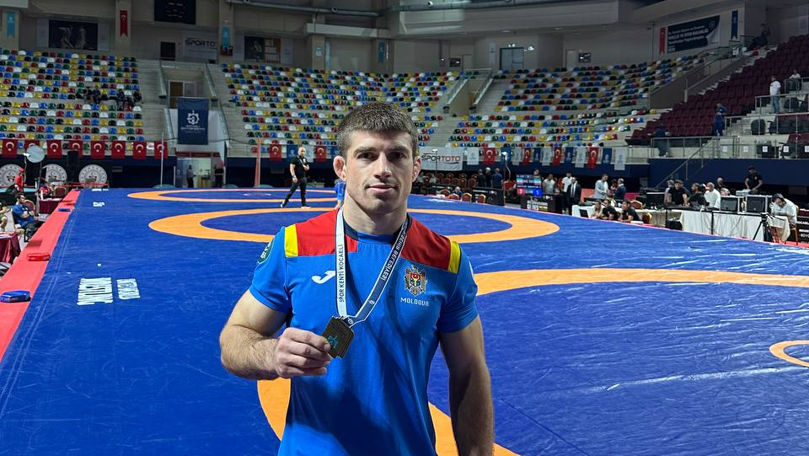 Vasile Diacon a devenit campion la Turneul Internațional de Lupte din Turcia