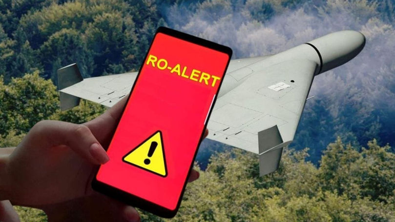 Încă o țintă aeriană, detectată în preajma României. Au fost trimise mesaje RO-Alert