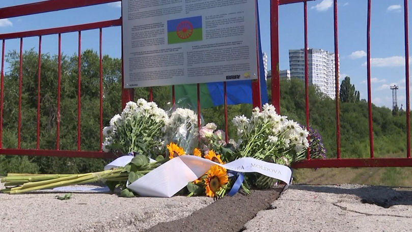 O placă dedicată victimelor Holocaustului, inaugurată lângă Gara Visterniceni