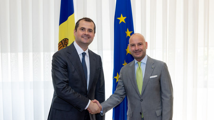 Ambasadorul Italiei reafirmă sprijinul pentru modernizarea Republicii Moldova