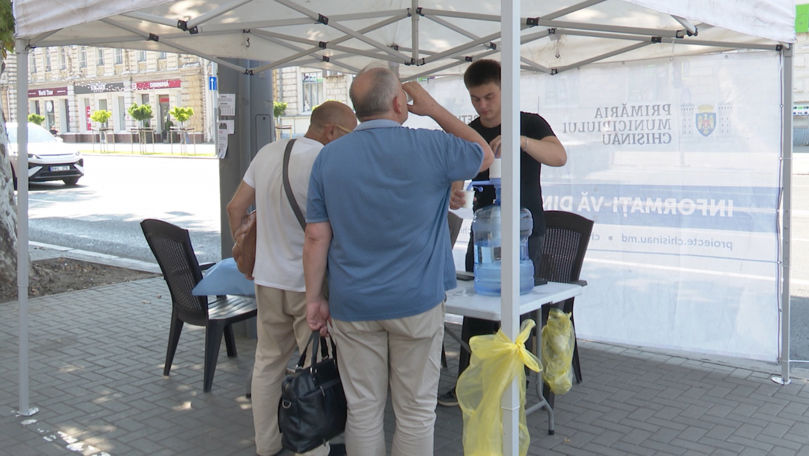 Zi toridă în R. Moldova: Corturile anticaniculă au fost pline de oameni