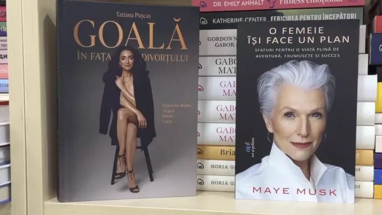 Cartea unei moldovence a apărut pe Instagramul lui Maye Musk